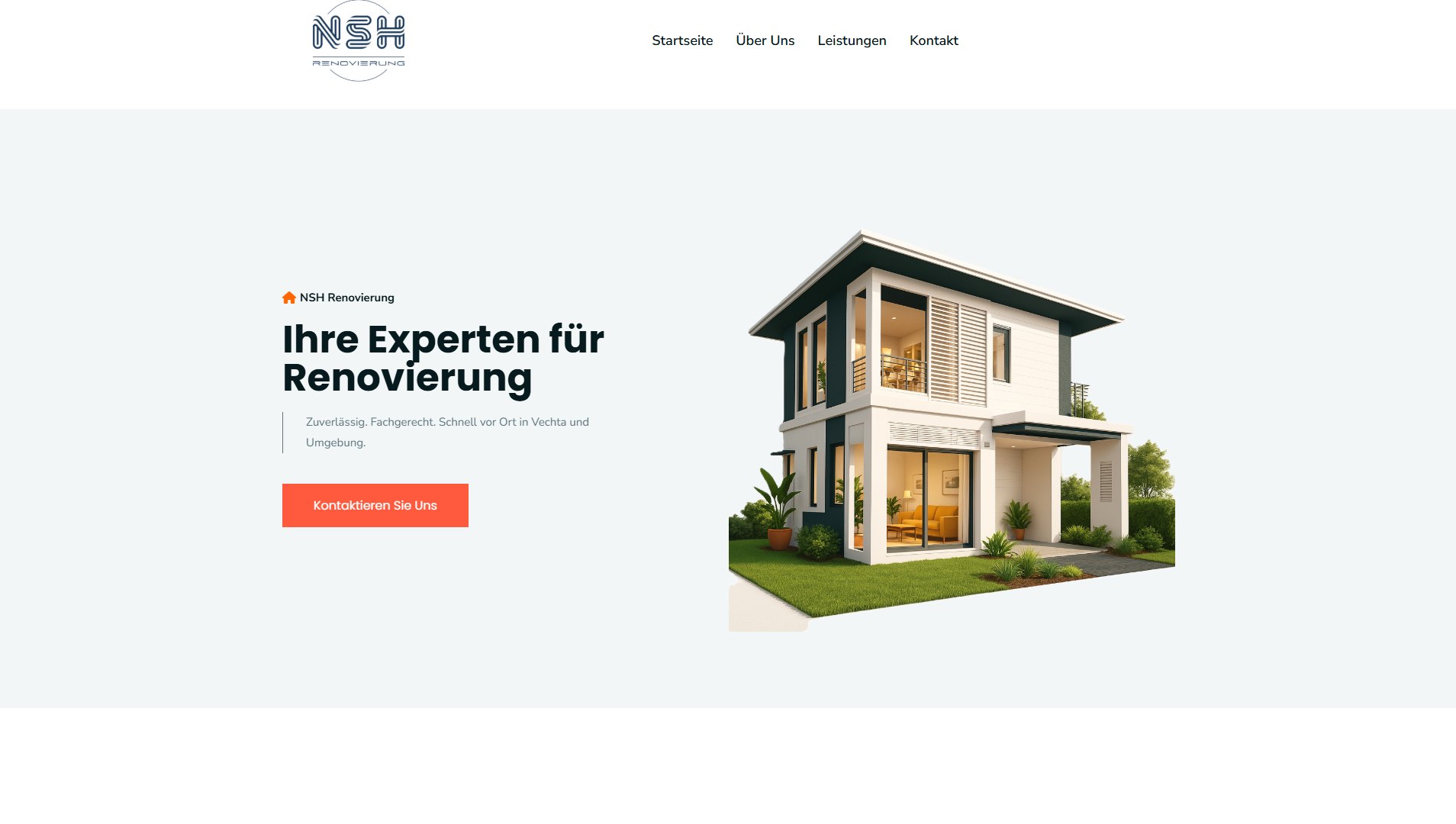 Old NSH Renovierung website (before)